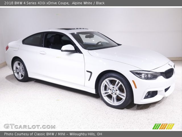 2018 BMW 4 Series 430i xDrive Coupe in Alpine White