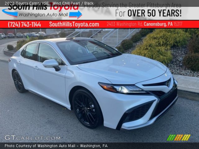 2022 Toyota Camry XSE in Wind Chill Pearl