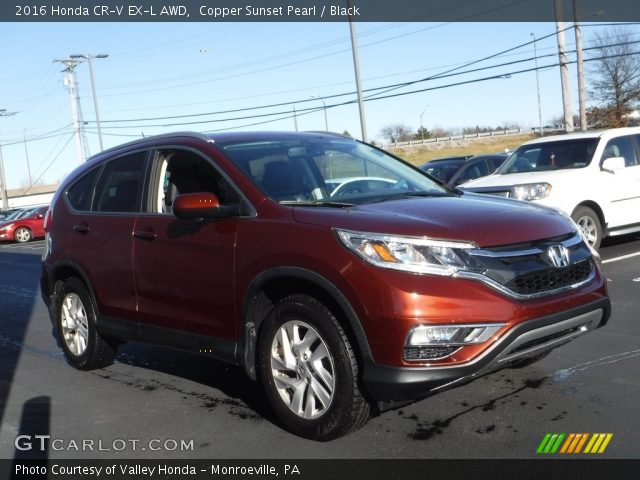 2016 Honda CR-V EX-L AWD in Copper Sunset Pearl