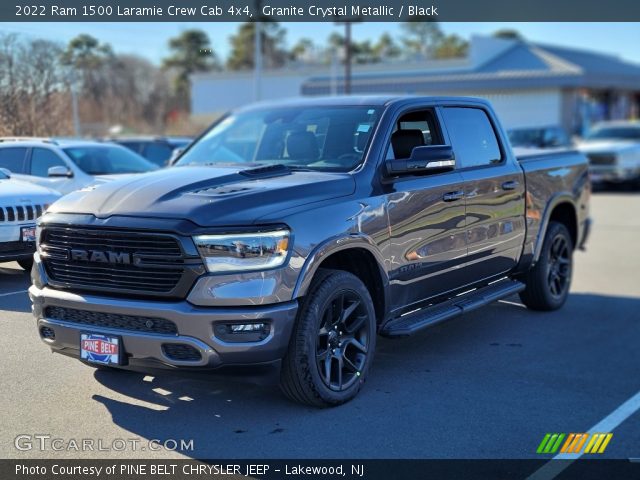 2022 Ram 1500 Laramie Crew Cab 4x4 in Granite Crystal Metallic