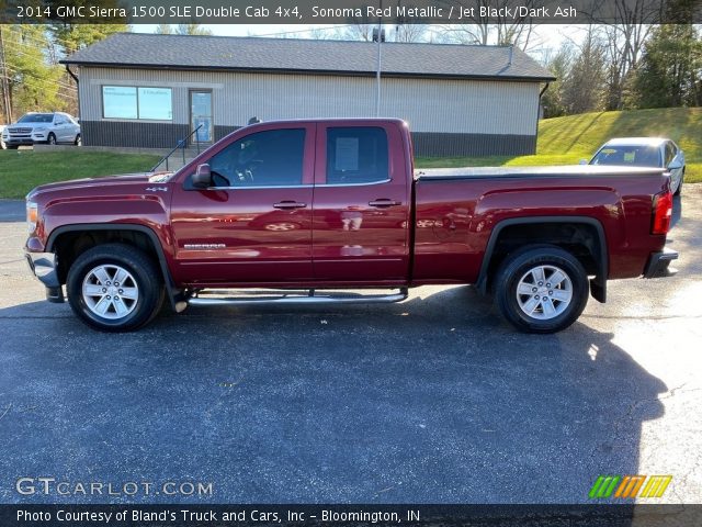 2014 GMC Sierra 1500 SLE Double Cab 4x4 in Sonoma Red Metallic