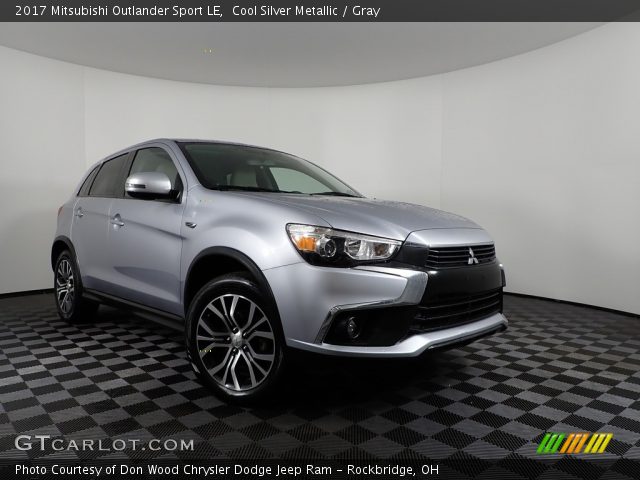 2017 Mitsubishi Outlander Sport LE in Cool Silver Metallic