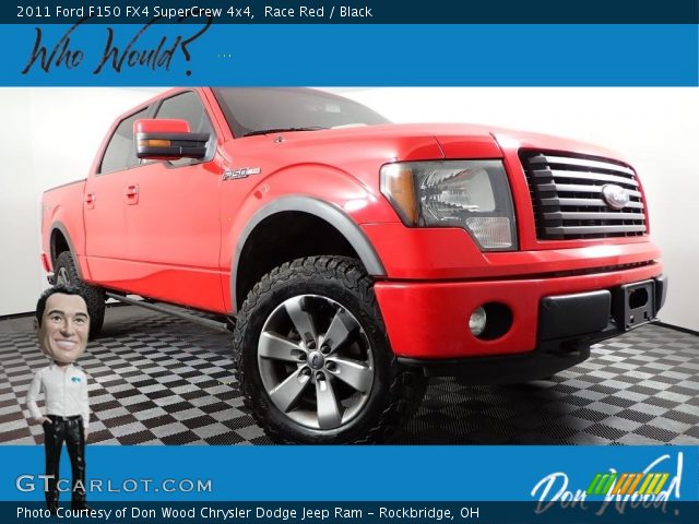 2011 Ford F150 FX4 SuperCrew 4x4 in Race Red