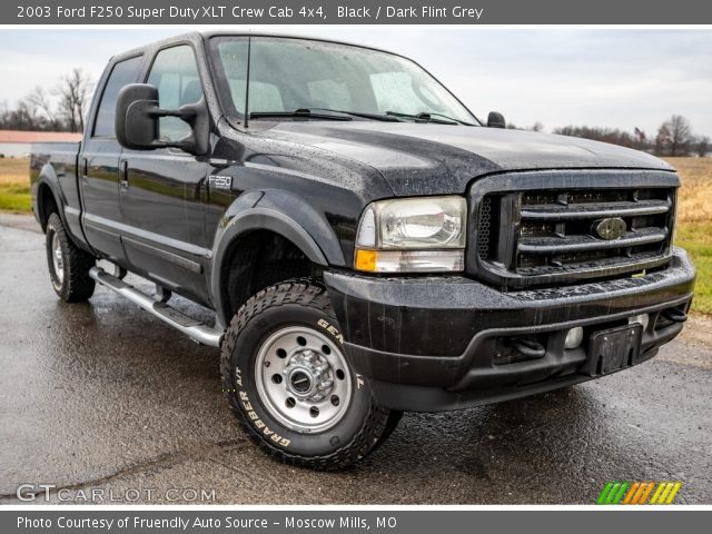 2003 Ford F250 Super Duty XLT Crew Cab 4x4 in Black