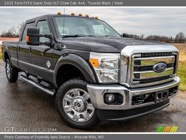 2015 Ford F350 Super Duty XLT Crew Cab 4x4 in Tuxedo Black