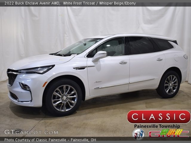 2022 Buick Enclave Avenir AWD in White Frost Tricoat
