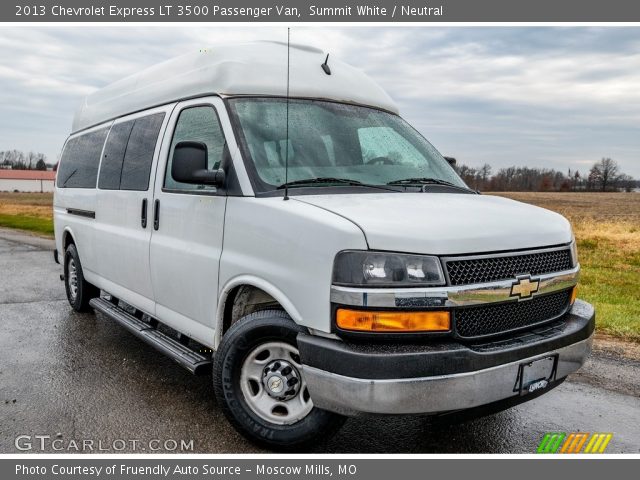 2013 Chevrolet Express LT 3500 Passenger Van in Summit White
