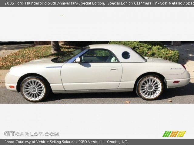 2005 Ford Thunderbird 50th Anniversary Special Edition in Special Edition Cashmere Tri-Coat Metallic