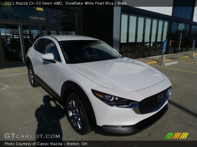2021 Mazda CX-30 Select AWD in Snowflake White Pearl Mica