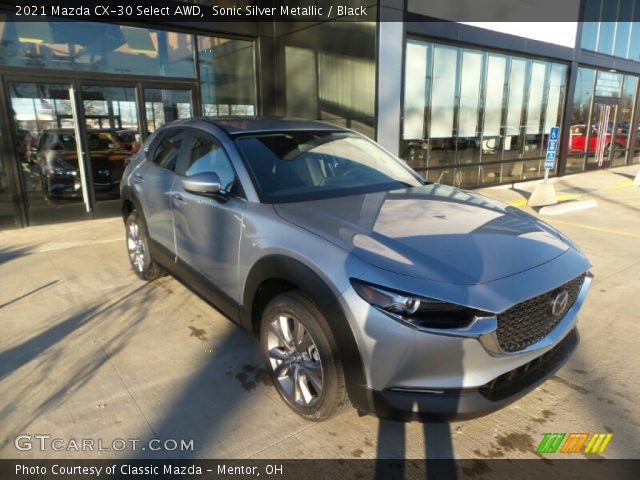 2021 Mazda CX-30 Select AWD in Sonic Silver Metallic