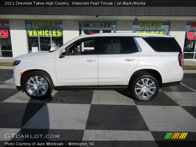 2021 Chevrolet Tahoe High Country in Iridescent Pearl Tricoat