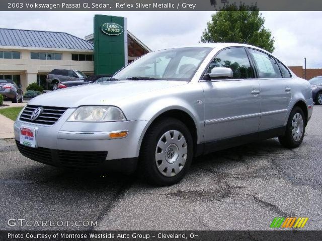 2003 Volkswagen Passat GL Sedan in Reflex Silver Metallic