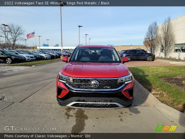 2022 Volkswagen Taos SE 4Motion in Kings Red Metallic