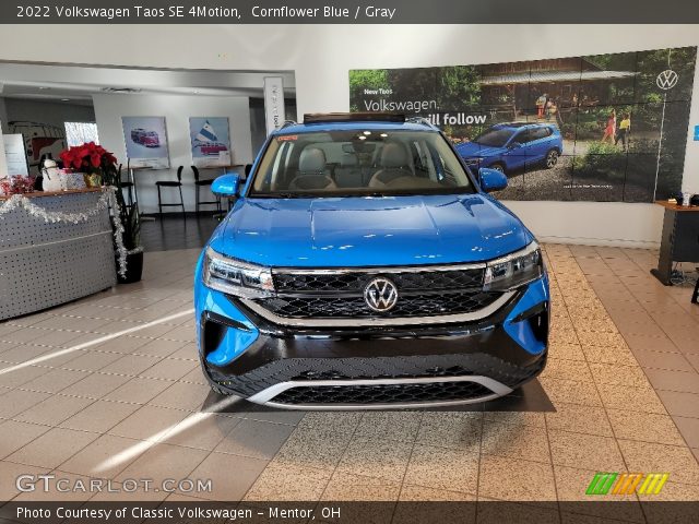2022 Volkswagen Taos SE 4Motion in Cornflower Blue