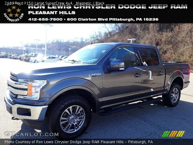 2019 Ford F150 Lariat SuperCrew 4x4 in Magnetic