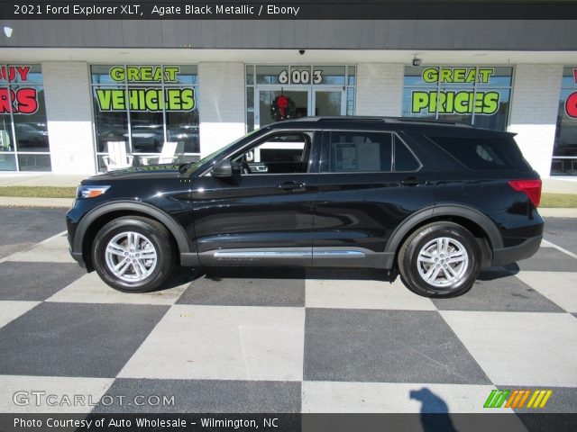 2021 Ford Explorer XLT in Agate Black Metallic