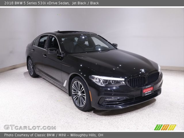 2018 BMW 5 Series 530i xDrive Sedan in Jet Black