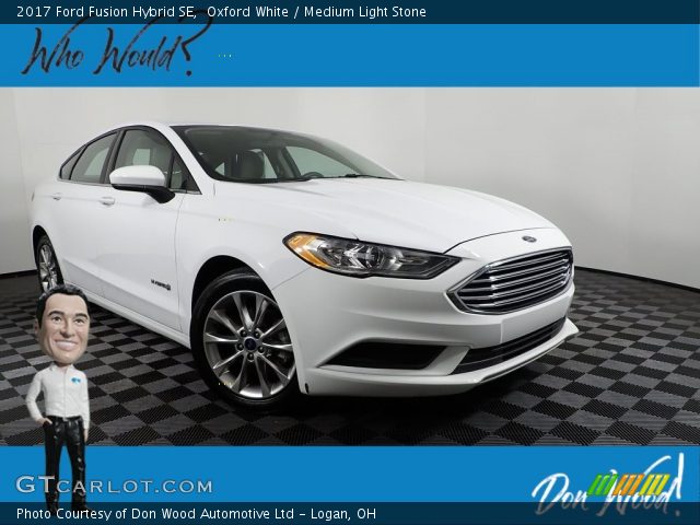 2017 Ford Fusion Hybrid SE in Oxford White