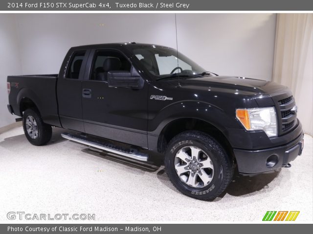 2014 Ford F150 STX SuperCab 4x4 in Tuxedo Black