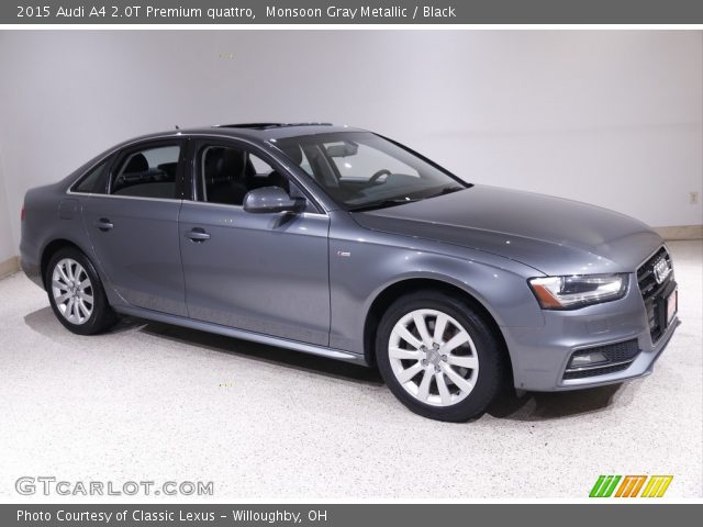 2015 Audi A4 2.0T Premium quattro in Monsoon Gray Metallic