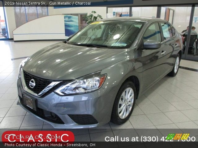 2019 Nissan Sentra SV in Gun Metallic