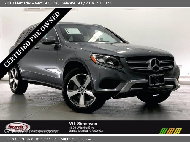2018 Mercedes-Benz GLC 300 in Selenite Grey Metallic