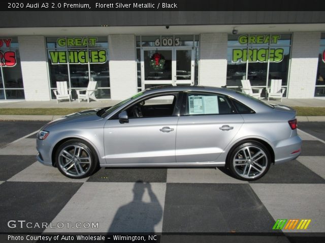 2020 Audi A3 2.0 Premium in Florett Silver Metallic