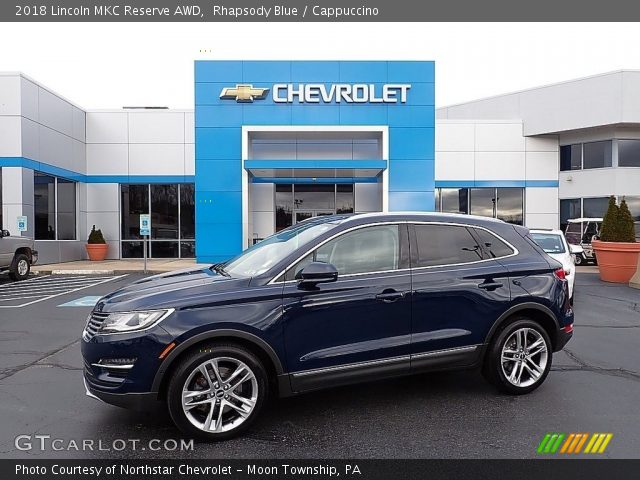 2018 Lincoln MKC Reserve AWD in Rhapsody Blue