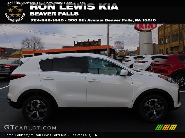 2022 Kia Sportage LX in Snow White Pearl