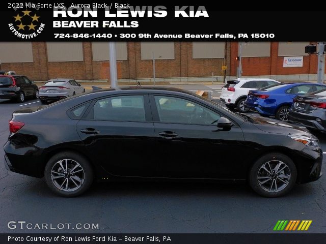 2022 Kia Forte LXS in Aurora Black