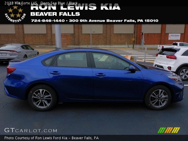 2022 Kia Forte LXS in Deep Sea Blue