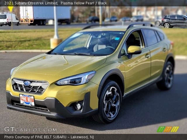 2021 Subaru Crosstrek Limited in Plasma Yellow Pearl