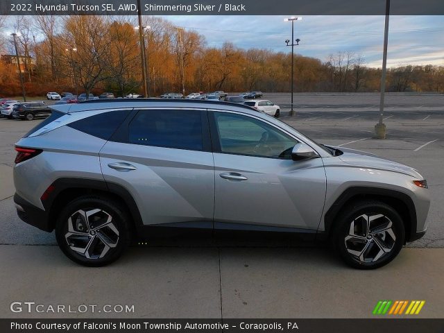 2022 Hyundai Tucson SEL AWD in Shimmering Silver