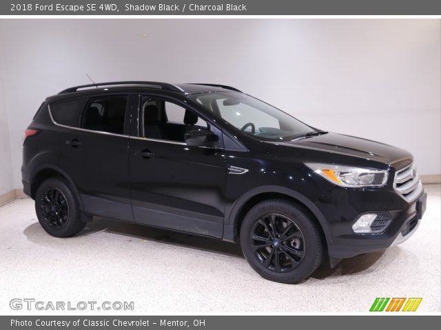 2018 Ford Escape SE 4WD in Shadow Black