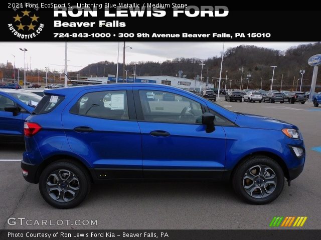 2021 Ford EcoSport S in Lightning Blue Metallic