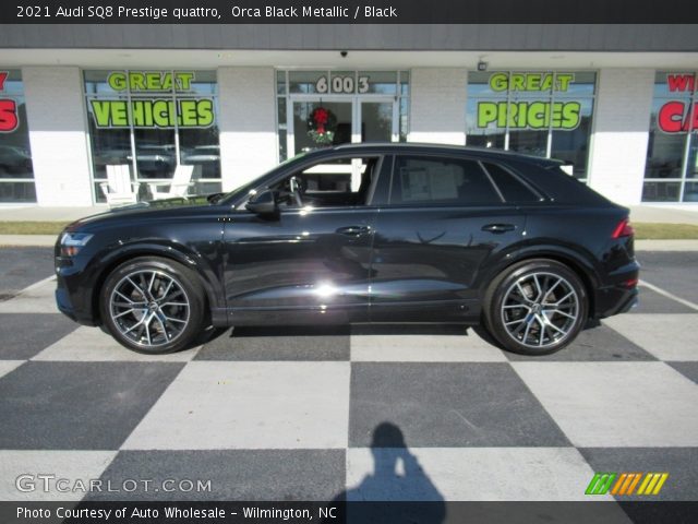2021 Audi SQ8 Prestige quattro in Orca Black Metallic