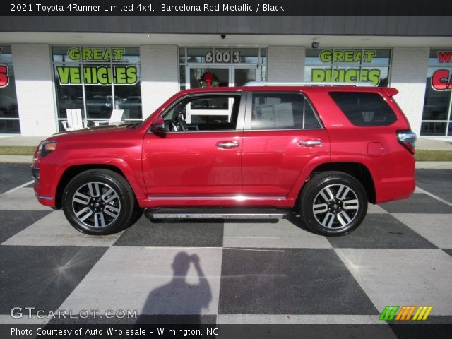 2021 Toyota 4Runner Limited 4x4 in Barcelona Red Metallic