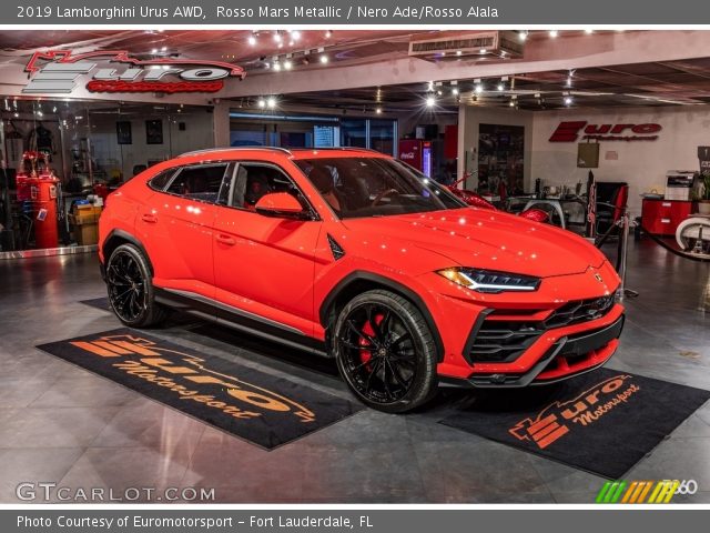 2019 Lamborghini Urus AWD in Rosso Mars Metallic