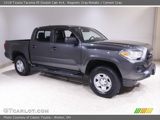 2018 Toyota Tacoma SR Double Cab 4x4 in Magnetic Gray Metallic