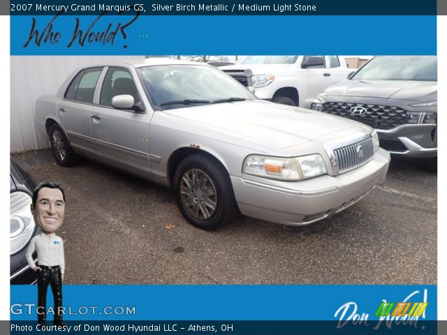 2007 Mercury Grand Marquis GS in Silver Birch Metallic