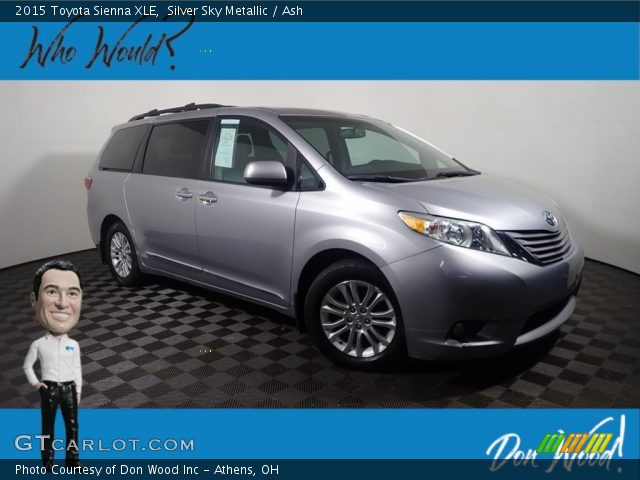2015 Toyota Sienna XLE in Silver Sky Metallic