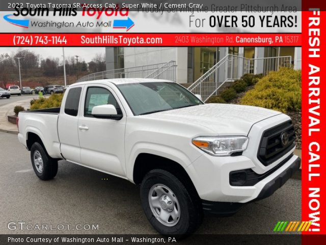 2022 Toyota Tacoma SR Access Cab in Super White