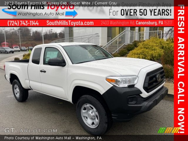 2022 Toyota Tacoma SR Access Cab in Super White