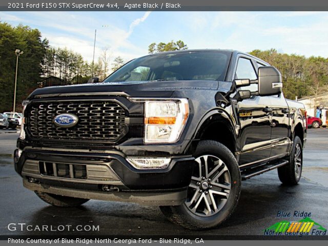 2021 Ford F150 STX SuperCrew 4x4 in Agate Black