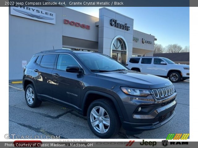 2022 Jeep Compass Latitude 4x4 in Granite Crystal Metallic