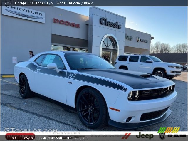 2021 Dodge Challenger T/A in White Knuckle