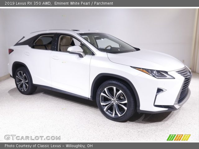 2019 Lexus RX 350 AWD in Eminent White Pearl