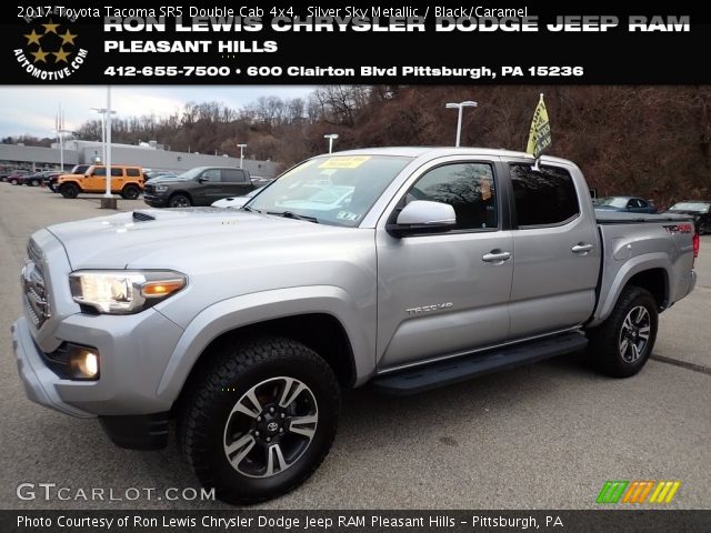 2017 Toyota Tacoma SR5 Double Cab 4x4 in Silver Sky Metallic