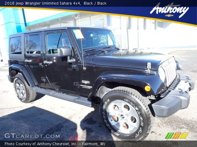 2018 Jeep Wrangler Unlimited Sahara 4x4 in Black