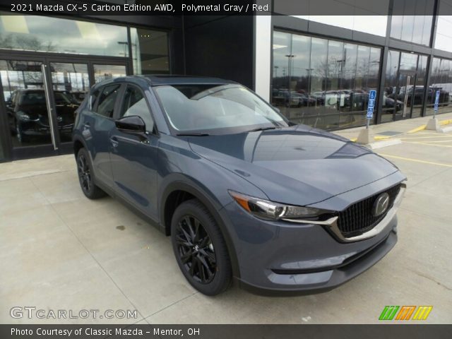 2021 Mazda CX-5 Carbon Edition AWD in Polymetal Gray